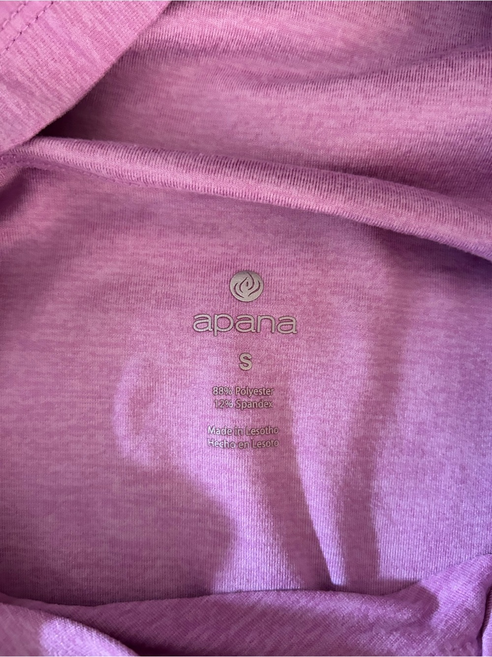 Apana Women’s Pullover Hoodie Small Purple Athleisure Yoga Activewear Preppy - Picture 11 of 13